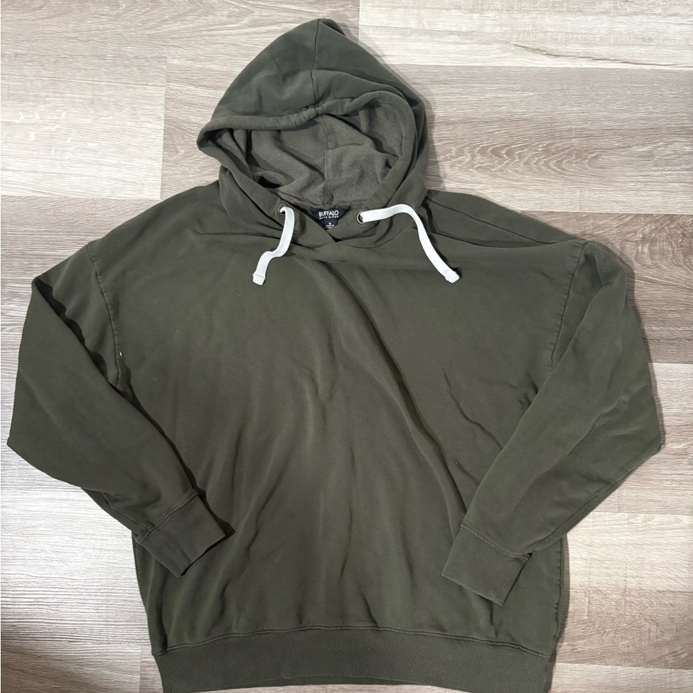 Buffalo David Bitton Men's Green Hoodie
